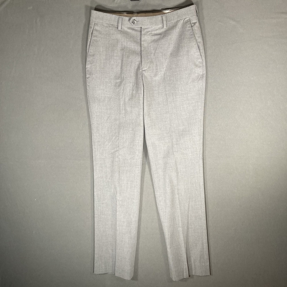 Jos A Bank Womens Dress Pants Size 16 Gray Slacks‎ Business Casual